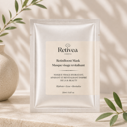 RetinBoost Mask - Masque Visage Revitalisant
