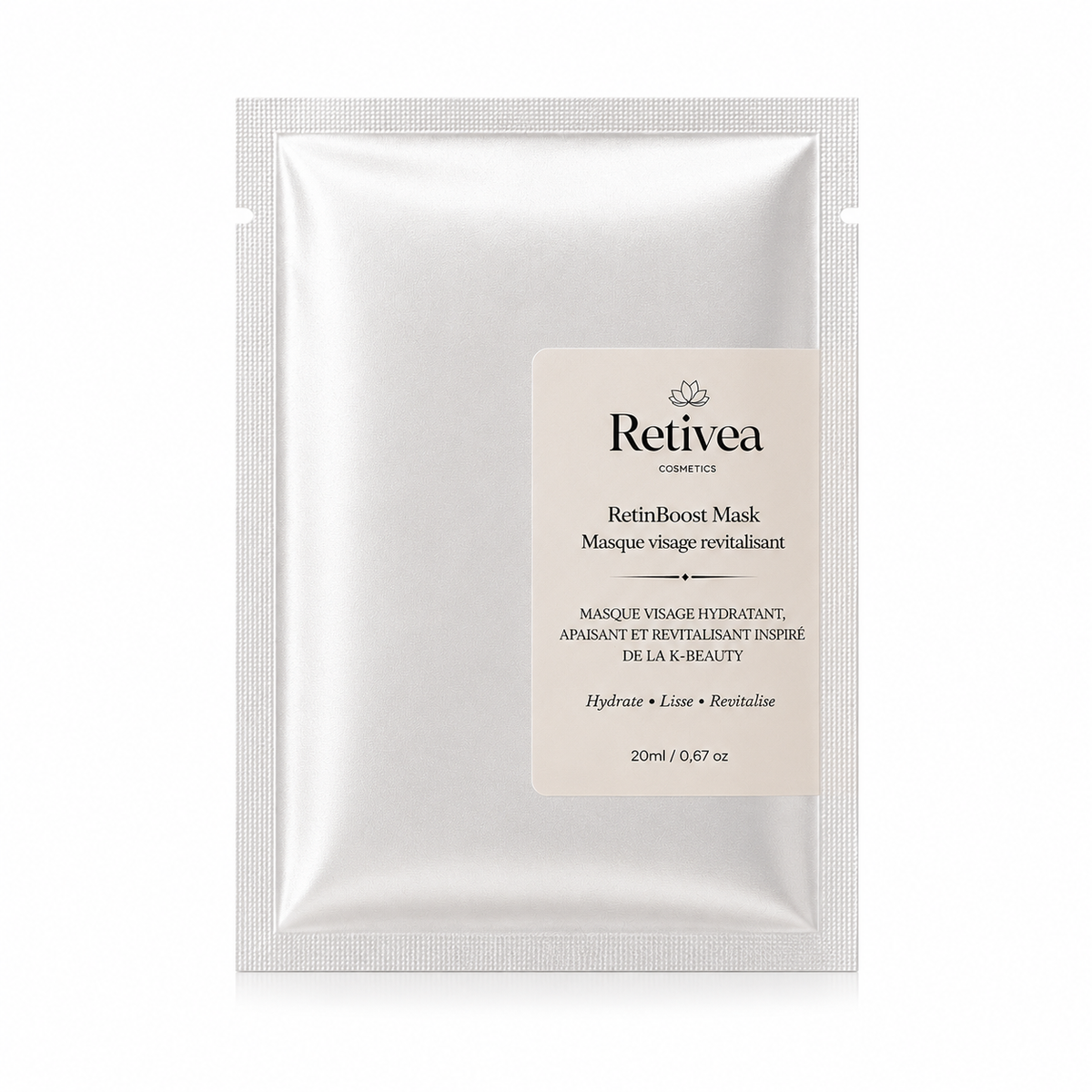 RetinBoost Mask - Masque Visage Revitalisant
