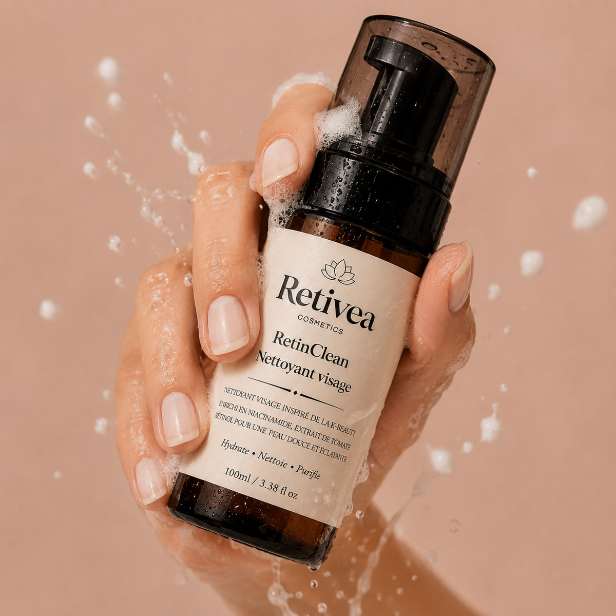 RetinClean - Nettoyant visage doux 100 ml