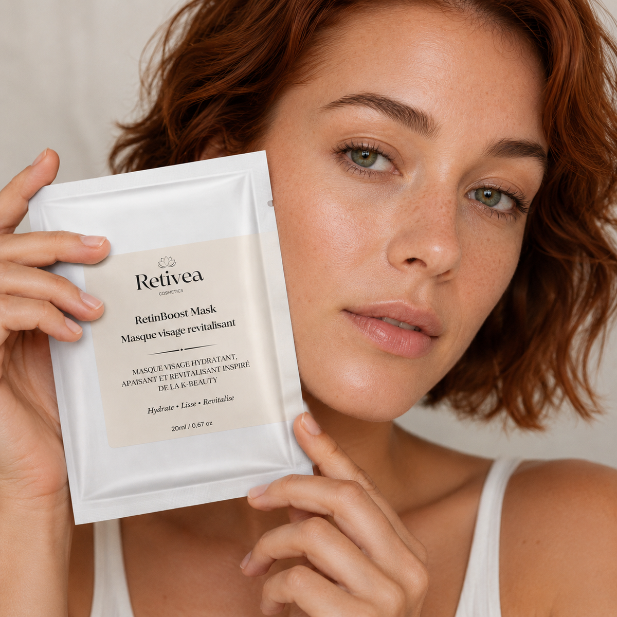 RetinBoost Mask - Masque Visage Revitalisant